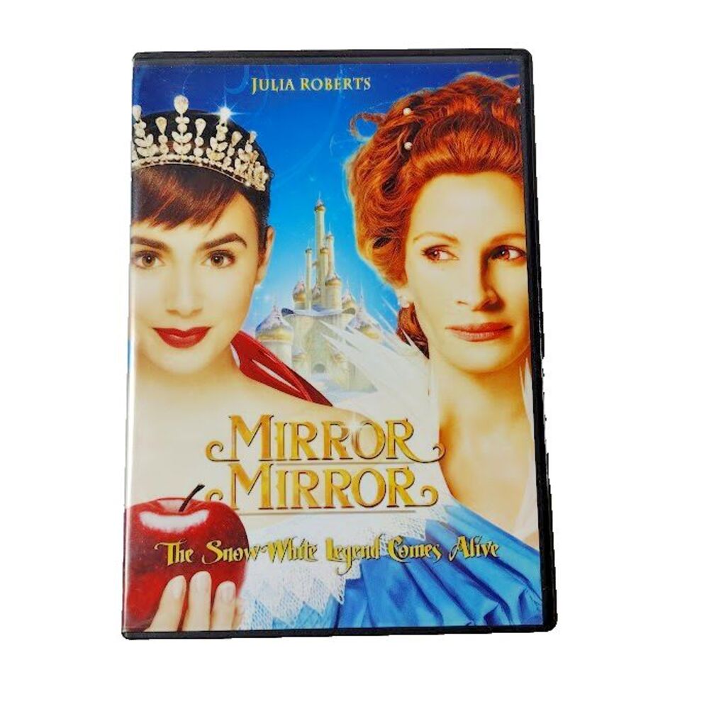 Mirror Mirror DVD Movie PG Fantasy Comedy Julia Roberts Lily Collins
